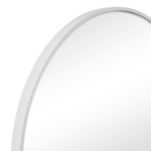90cm Nova Oval Aluminium Wall Mirror